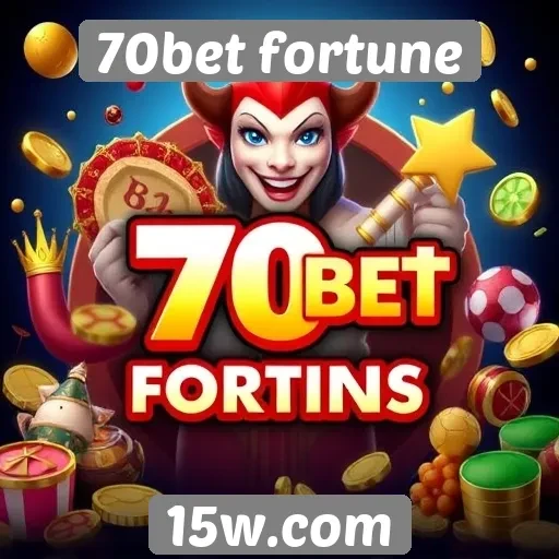 Variedade de jogos disponíveis no 70bet fortune